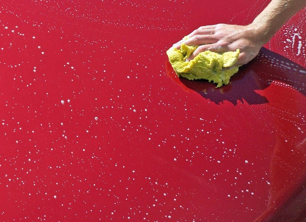 Car detailing before and after